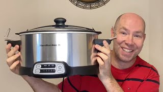 Hamilton Beach Slow Cooker Review & Demo: Travel Friendly!