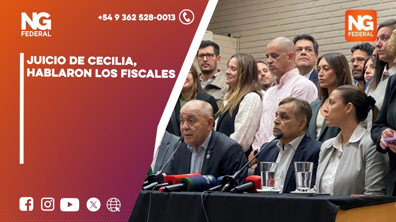 🔴 Juicio por Cecilia | Hablaron por fiscales por NG Federal 