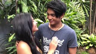 Biguel Moments On The Set Of Their New Movie So Bitin