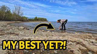 This Michigan Beach is LOADED With Incredible Treasure!