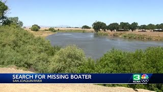 San Joaquin deputies search for missing person after boat capsizes
