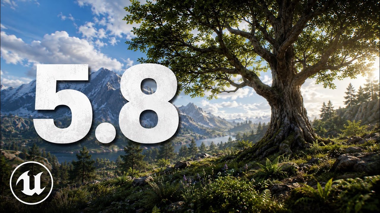 Unreal Engine 5.8 Procedural Vegetation Tutorial | Blender Trees to UE5 ...