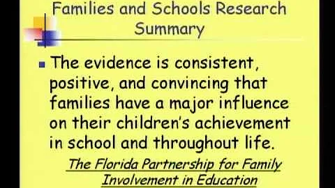 Parental Involvement