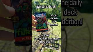 A legendary addition! #mtg #mtgcommunity #edh #edhcommunity #mtgcommander #magiccards #tmnt #tcg