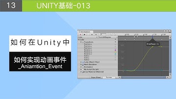 Unity基础 动画事件 Animation Event