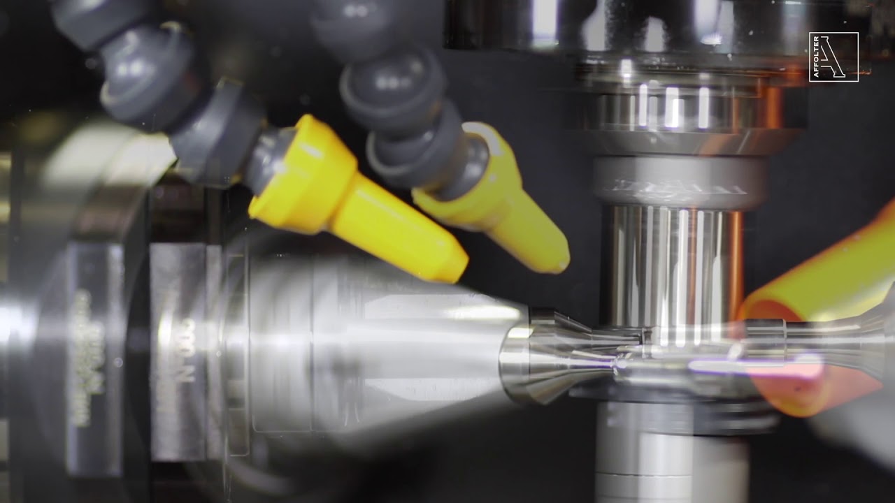 Affolter AF110, Pinion Hard Skiving D8X23 Gear Hobbing Machine YouTube