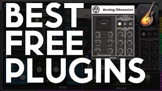 The best FREE plugin company for GarageBand - Analog Obsession Plugins
