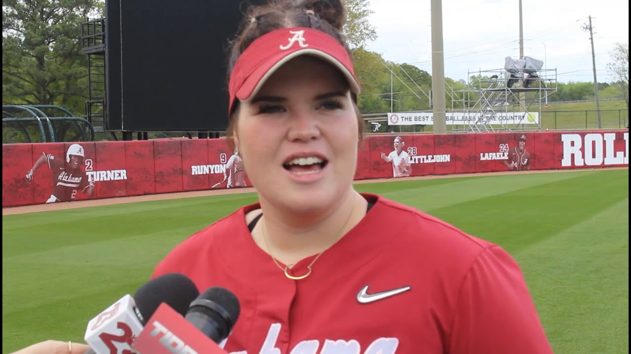 Courtney Gettins Recaps Her Complete Game Win vs. Miss. State - YouTube