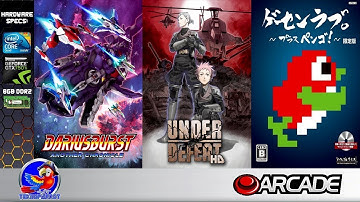 Core 2 Quad - TeknoParrot 1.0.0.155 - DariusBurst, UDX, ArcadeLove