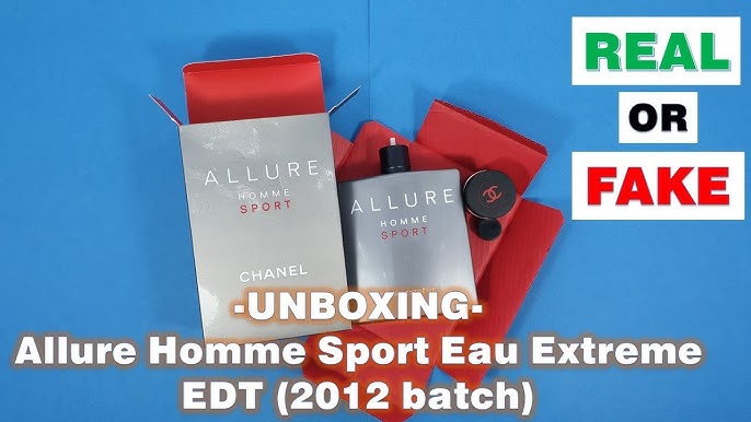 Fake fragrance - Allure homme Sport Extreme by Chanel 