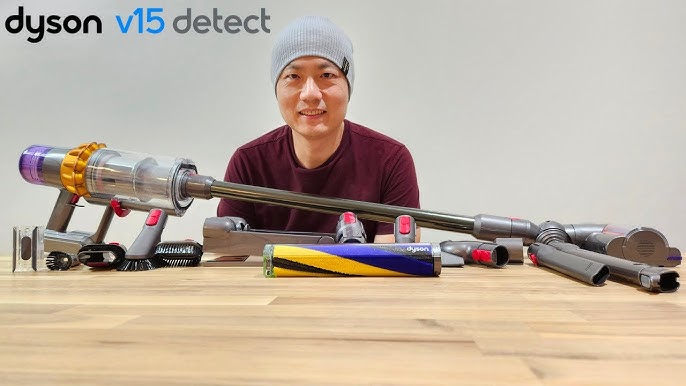 Dyson V15 Detect Cordless Stick Vacuum with Five Dyson Engineered