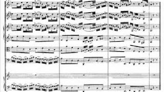 Video thumbnail of "J.S. Bach - BWV 1044 - (1) Allegro A minor / a-moll"