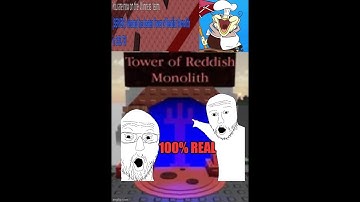 A very legit Tower of Reddish Monolith completion (JToH/EToH/CSCD)