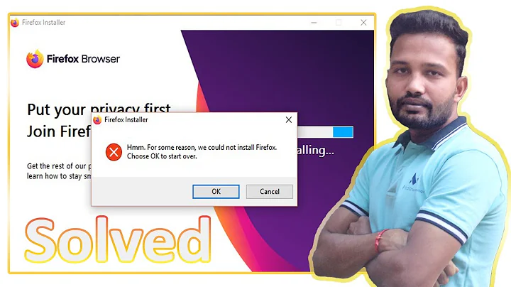 How To Fix -We could not install Firefox Error?  [Exclusive Video 2020]