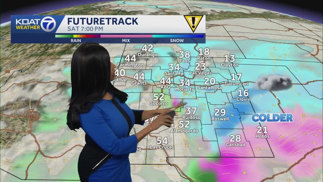Significant winter storm set to impact much of New Mexico - YouTube