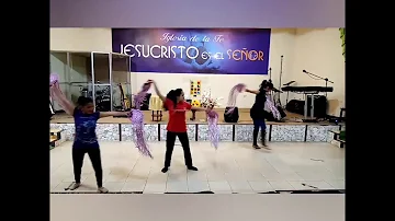 Coreografía cristiana Viento Recio - Miel San Marcos. Aro de lluvia / Aro de gloria 💕