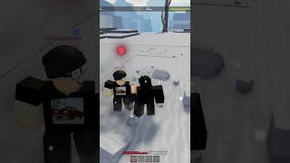 I MET A YOUTUBER IN TSB DUELS! #roblox #shortvideo #tsb #shorts #funny