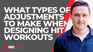 Deep Dive Designing HIT Workouts Making Adjustments For Different Types of People Dr Bryce Lee