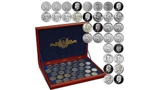 Complete Bu Eisenhower Silver Dollars 32Coin Set