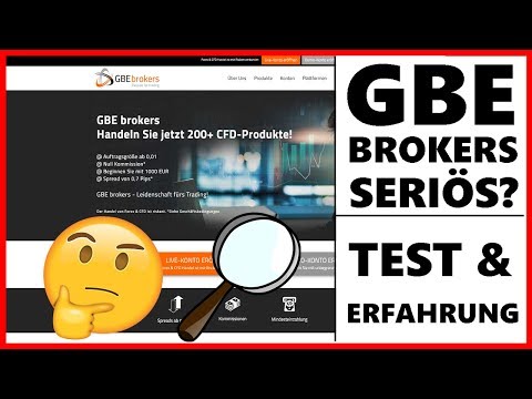 GBE Erfahrungen 2020 // Echter Forex & CFD Broker Test für Trader