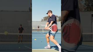 Karue Sell Topspin Vs Slice Backhands