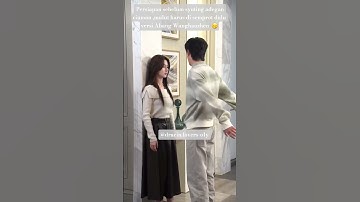 Preparations before filming a kiss scene 😂 The scene is very relaxed #wanghaozhen #chinesedrama