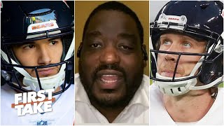 I Think Both Quarterbacks Stink - Damien Woody On Mitchell Trubisky Vs. Nick Foles First Take