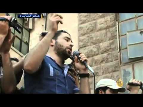 مظاهرات في حلب تطالب بإسقاط النظام