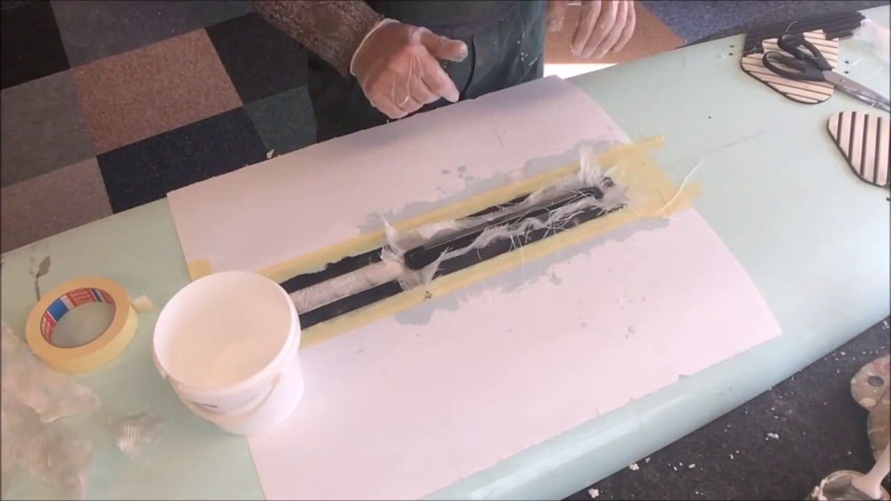 Customizing an old skool speedboard; Mast track/Paintjob (part two) No music! Info below!