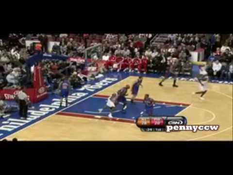 Allen Iverson Highlights vs David Lee New York Knicks 09/10 NBA