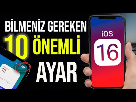 iOS 16 - Bilinmeyen 10 Özellik