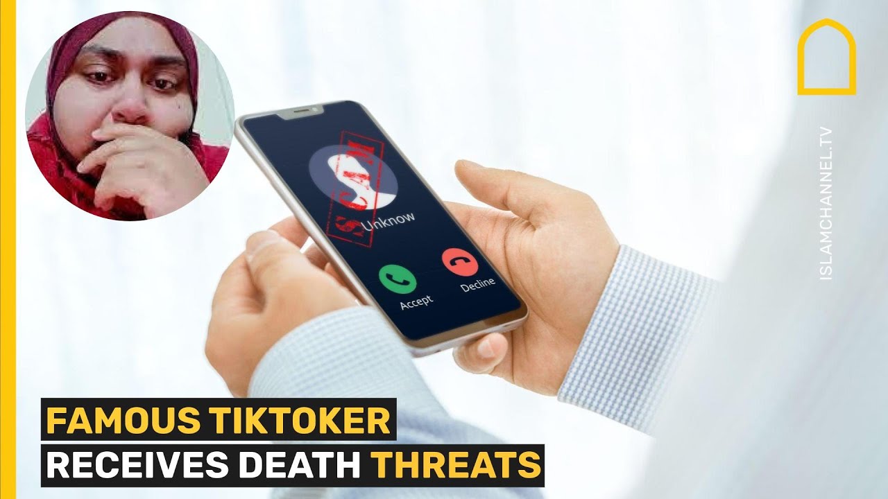 FAMOUS TIKTOKER RECEIVES DEATH THREATS - YouTube