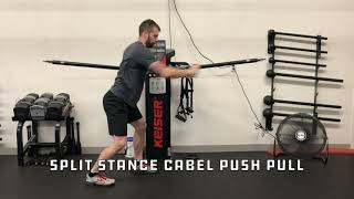 Celebrity Split Stance Cable Push Pull Net Worth