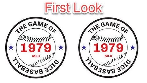 The Game of Dice Baseball first look