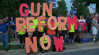 Vigil for Mass Shooting Victims Held at NRA Headquarters