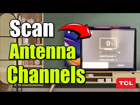 How to Scan for Antenna Channels on TCL TV (Best Method)