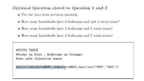 Coursera - Getting and Cleaning Data - Idaho Housing ( Optional Exercise)