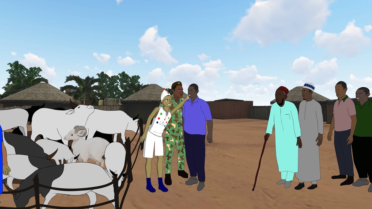 Tashin hankali dan fulani da shanun sa a hanyar lagos || Dan fulani dillalin raguna da shanu