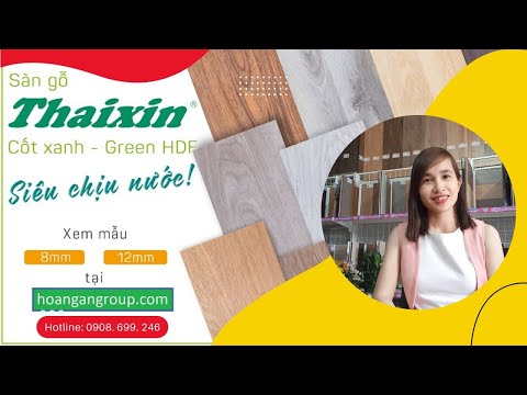 Video Sàn Gỗ Công Nghiệp ThaiXin Chịu Nước 200H | Giá Sàn Gỗ... - youtube