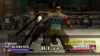 Scarface vs Manny |Def Jam Vendetta| FIGHT 2