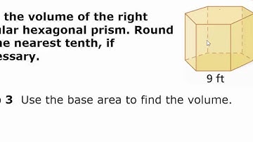 Geometry: Volume of Prisms and Cylinders Lesson Video