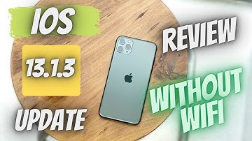 iOS 13.1.3 Update Now without Wifi | iOS 13.1.3 performance