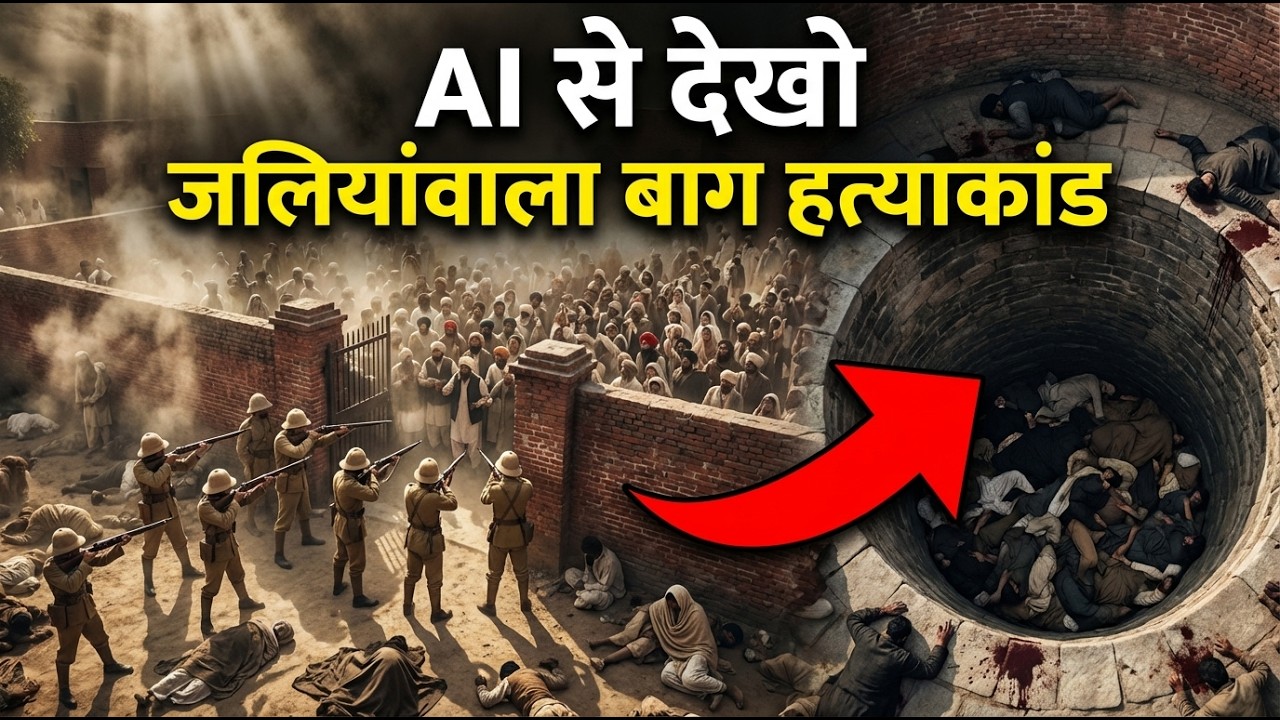 जलियांवाला बाग हत्याकांड | Jallianwala Bagh Massacre AI Reconstruction