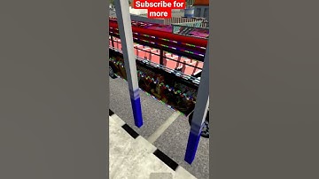 #shorts | SL full LED bus mod | BUSSID | speed breakers in exit gate | Android game | 3D Graphics