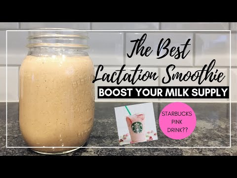 Lactation Smoothie for Breastfeeding Moms | Increase Your Milk Supply | LINDSEYDELIGHT