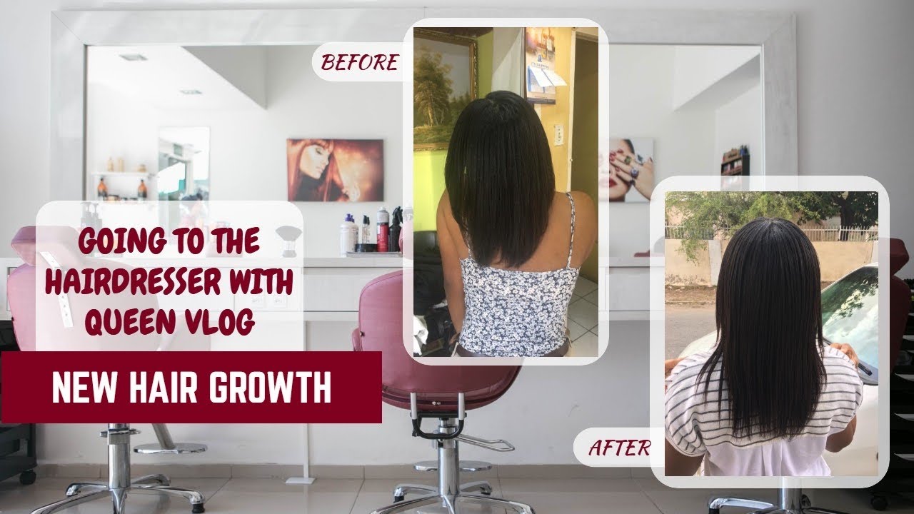 Going To The Hairdresser With Queen Vlog1 YouTube
