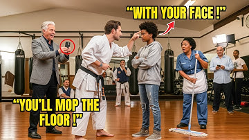 Zwarte Band daagt dochter van dienstmeisje uit voor de lol – seconden later legt haar eerste slag...