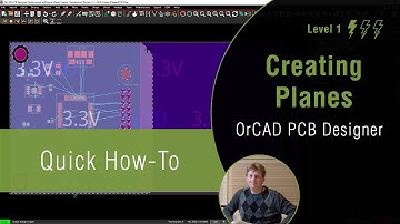 How to Create Planes in OrCAD PCB Designer