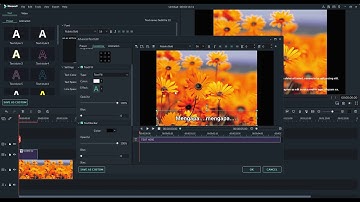 CARA MEMBUAT LIRIK TEKS BERJALAN DI FILMORA