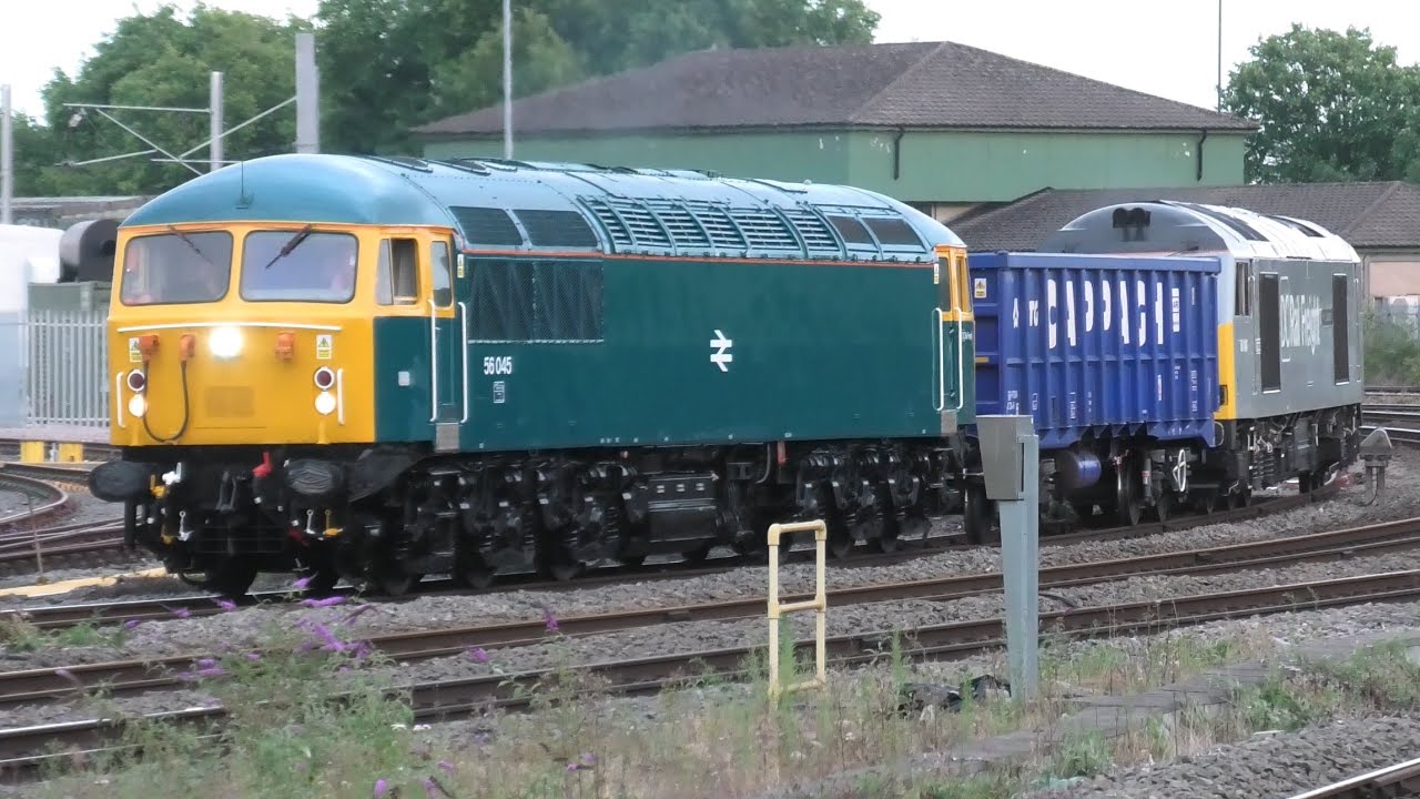 Top and Tail Freight Trains On UKs Raikway Network 2025 